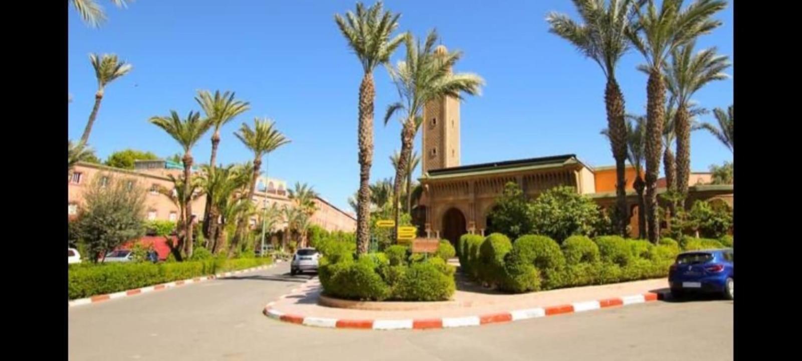 Appartement Dans Residence Avec Piscine Marraquexe Exterior foto